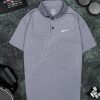 Áo Tennis Nike Có Cổ Màu Xám Nhạt #ANCC03XN