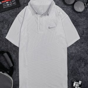 Áo Tennis Nike Có Cổ Màu Trắng #ANCC07T