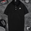 Áo Tennis Adidas Có Cổ Màu Đen #DASCC02D