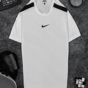 Áo Tennis Nike Cổ Tròn Màu Trắng #ANCT02T
