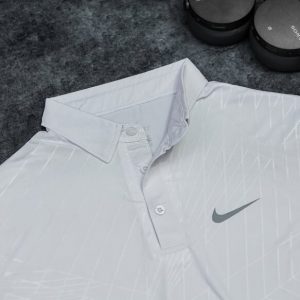Áo Tennis Nike Có Cổ Màu Trắng #ANCC07T