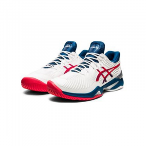 Giày Tennis Asics Court FF 2 White Mako Blue #1041A083-102
