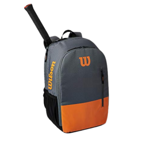 Balo Tennis Wilson Team Backpack Gray Orange #WR8009901001