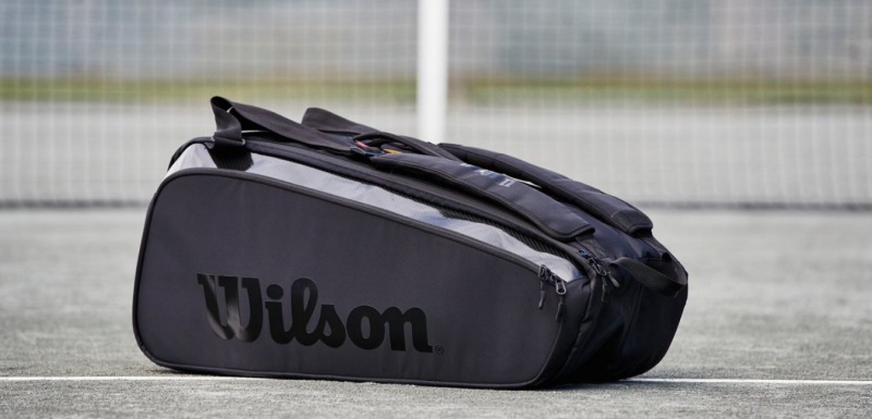 Túi Tennis Wilson Super Tour 9 Pack Pro Staff Black V13 #WR8010601001