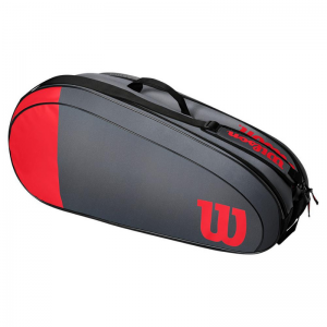 Túi Tennis Wilson Team 6 Pack Red/Gray #WR8009803001